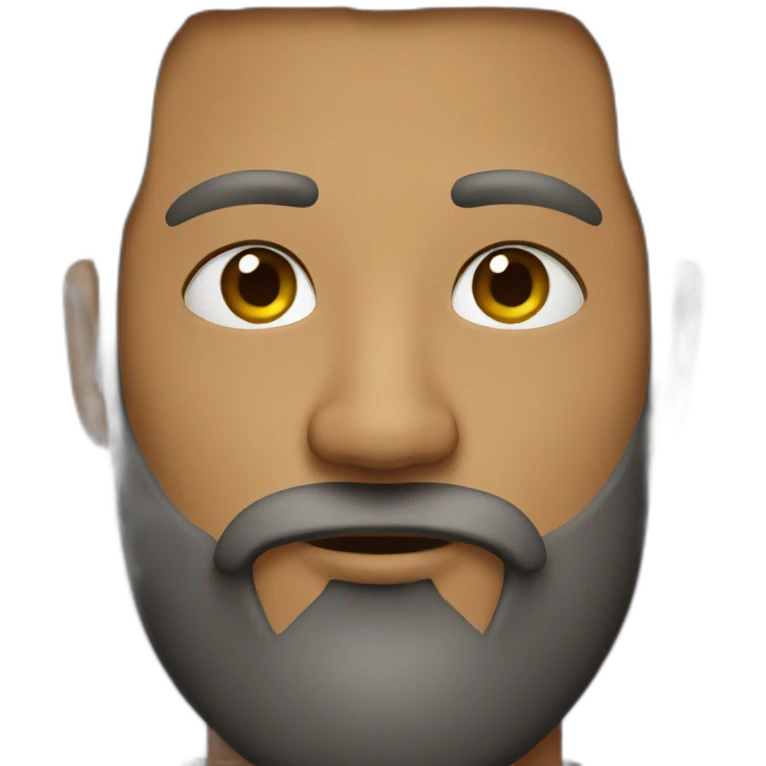 man with beard emoji