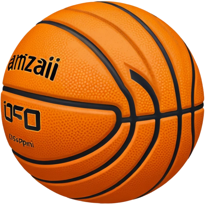 Aesthetic basketball emoji