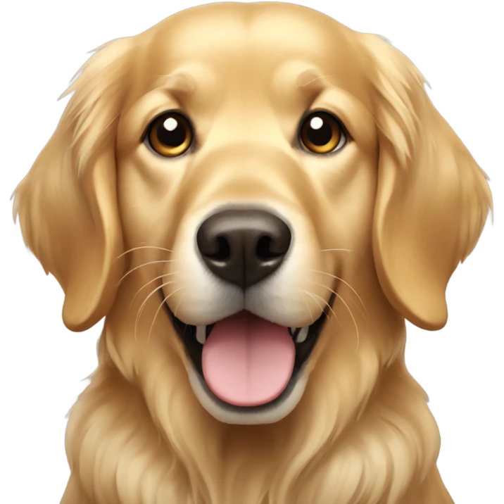 Golden retriever  emoji