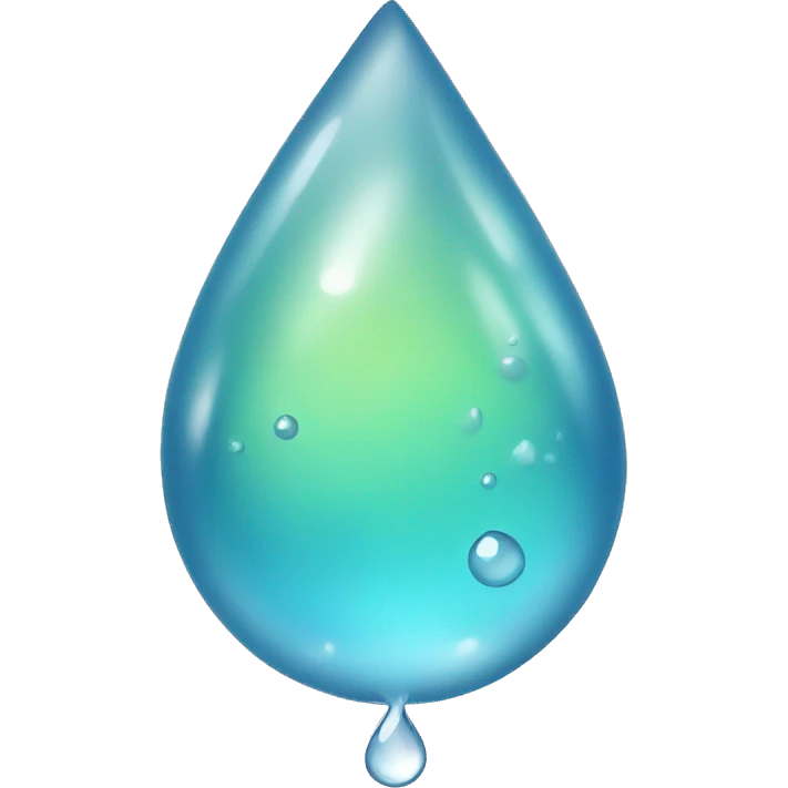 water tear drops emoji