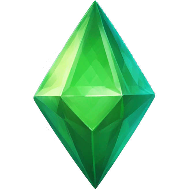 a sims 4 plumbob emoji