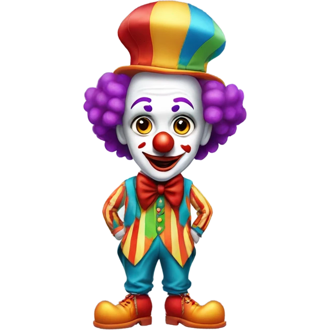 Man clown emoji