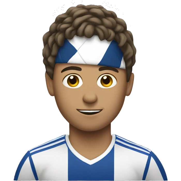 Fan soccer emoji