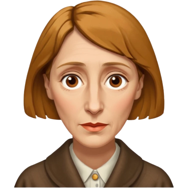 Virginia woolf emoji
