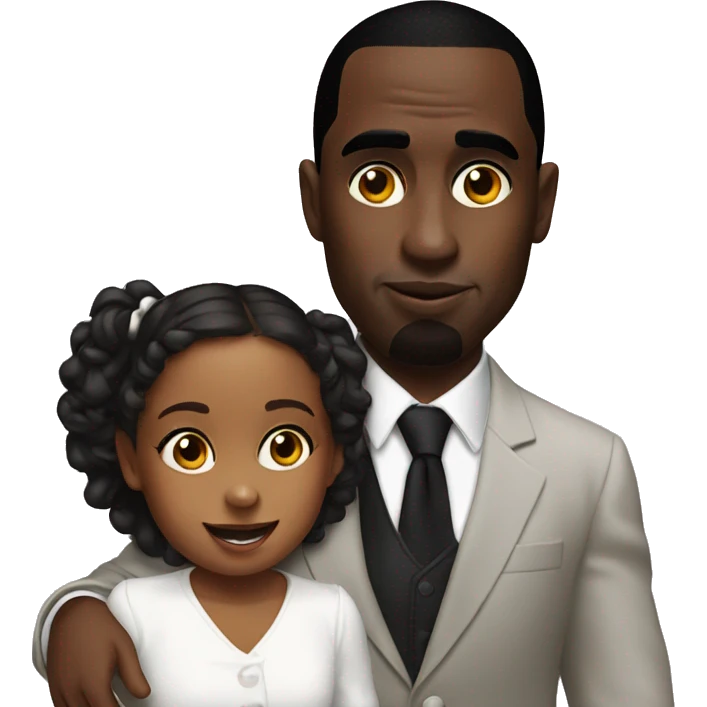 P Diddy with a kid emoji