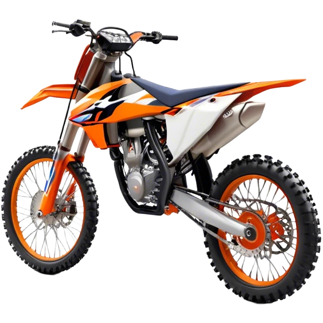 KTM Dirtbike - KTM 250 SX (Model Year: 2021) (Iconic colour: Orange) emoji