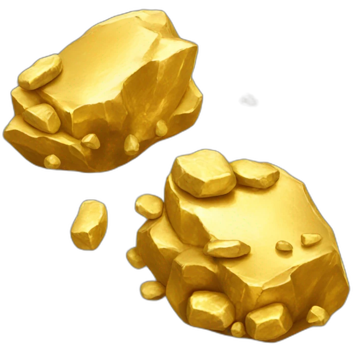Gold nuggets emoji