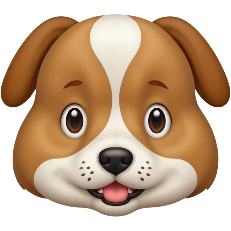 dog making funny face out of pettiness emoji