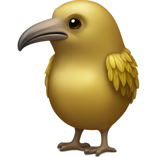 Golden kiwi emoji