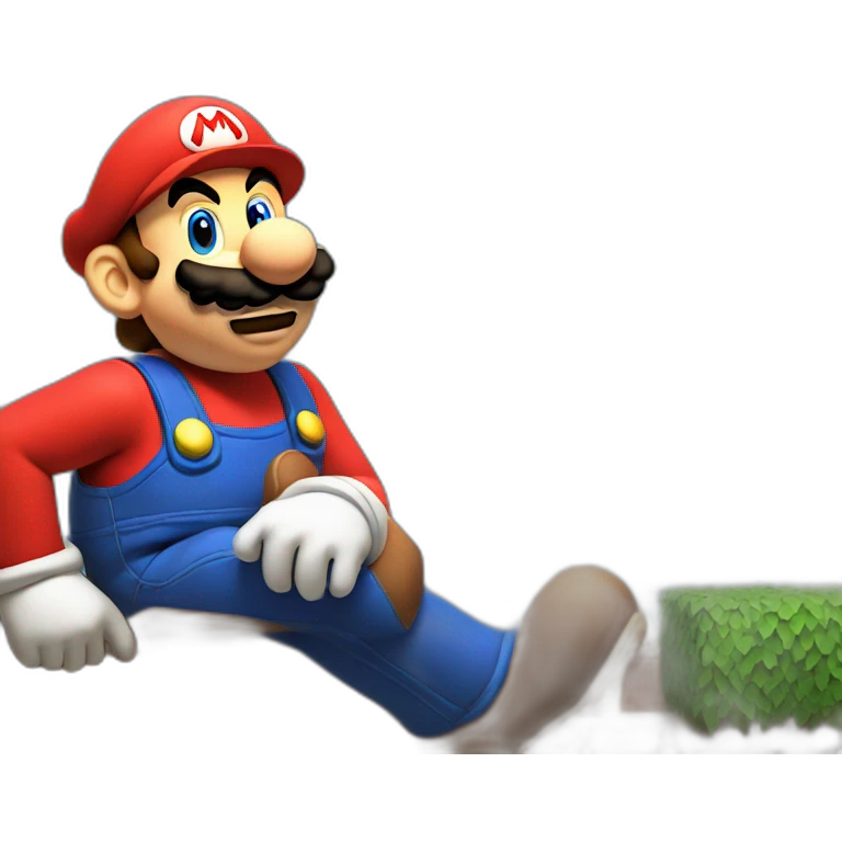 mario bross smoking emoji