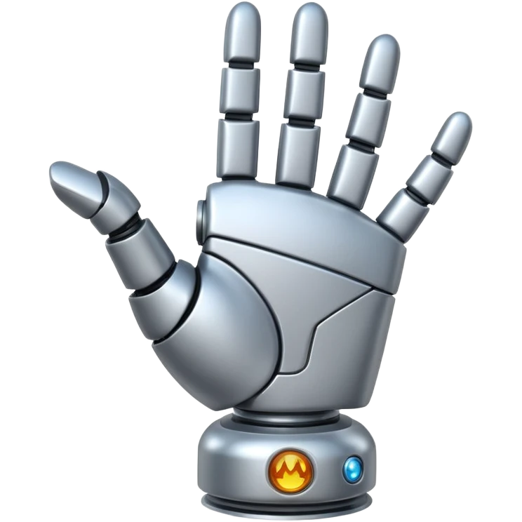 robot hand emoji