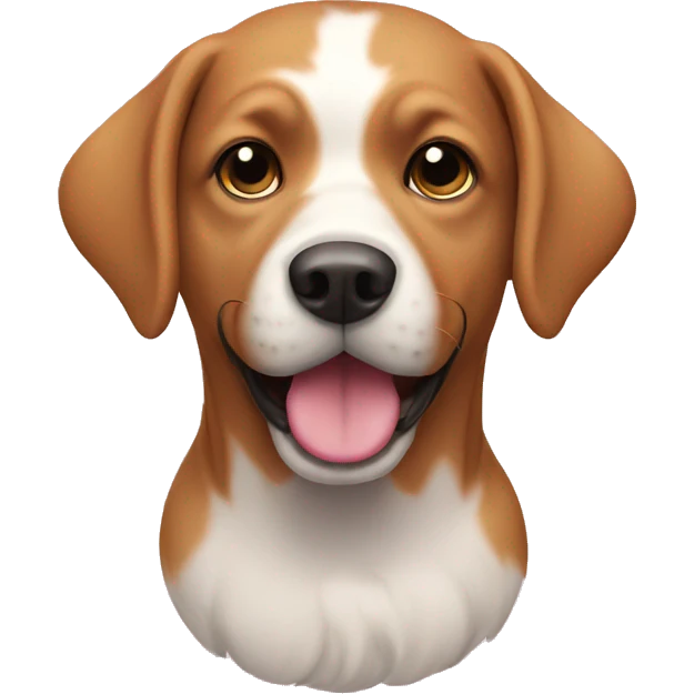 Dog pink  emoji