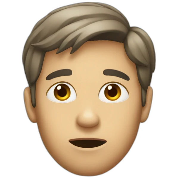 face coupable emoji