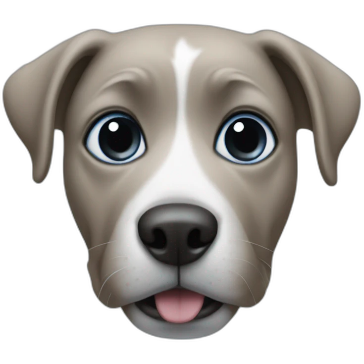 blue dog emoji