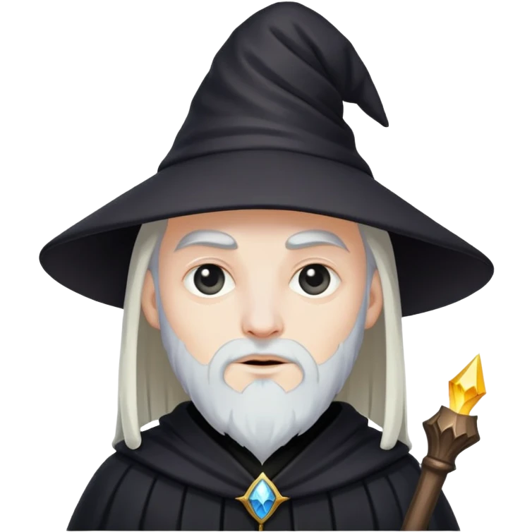 blackest wizard emoji