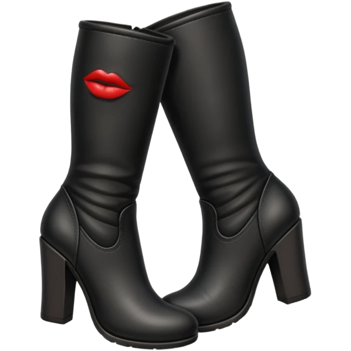 kiss  boot emoji