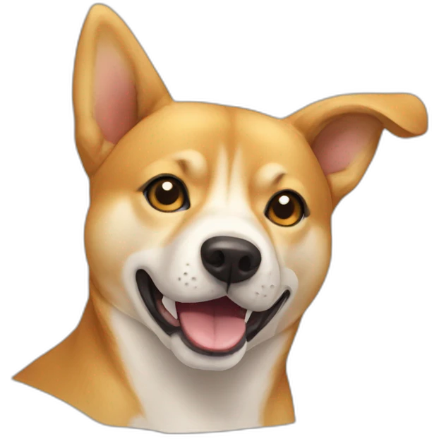 golden beagle shiba inu mix emoji