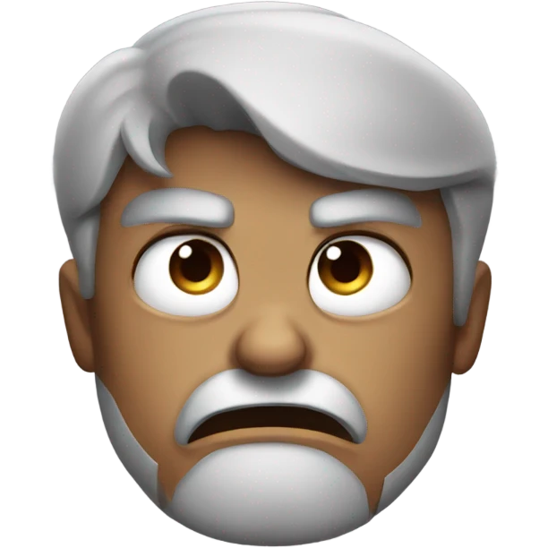 Angry bow  emoji