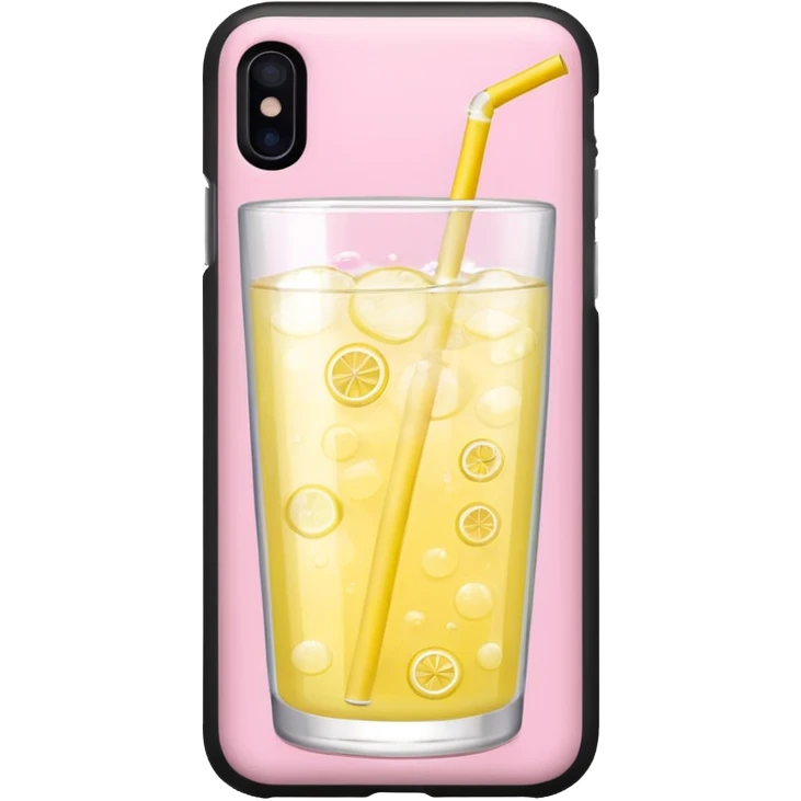 Pink lemonade iphone emoji