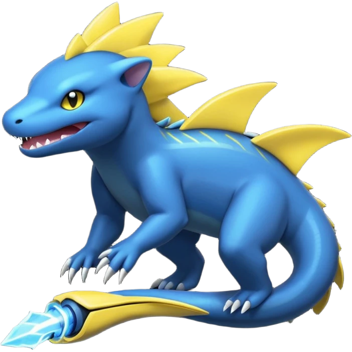 Electric Eel-Manectric-Luxray-Electrike-Pokémon-Fakémon-fusion emoji