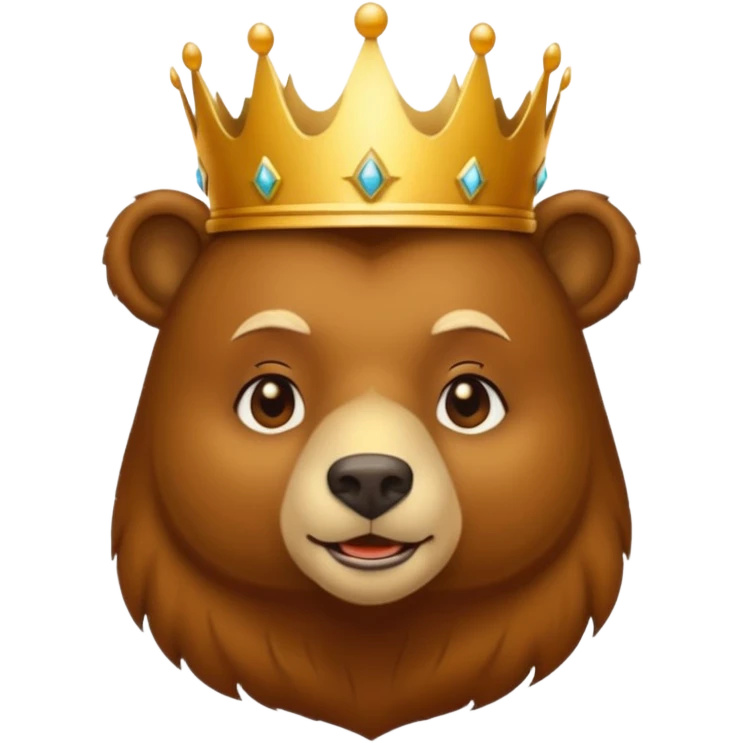 Queen bear emoji