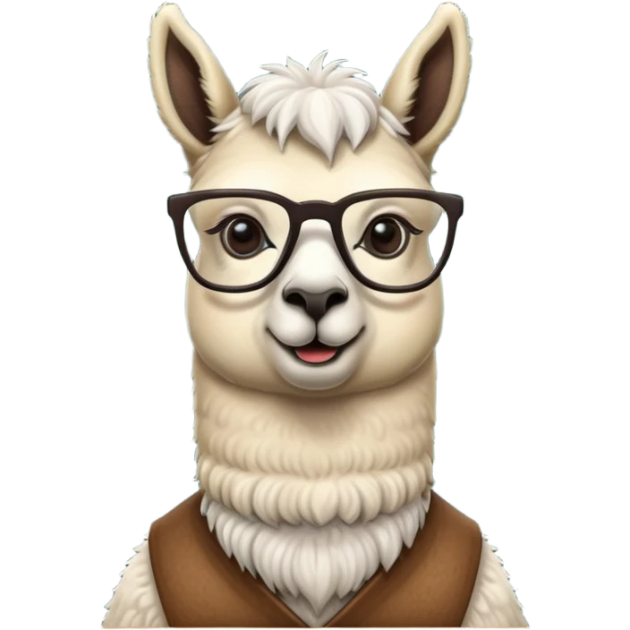 Llama teacher emoji