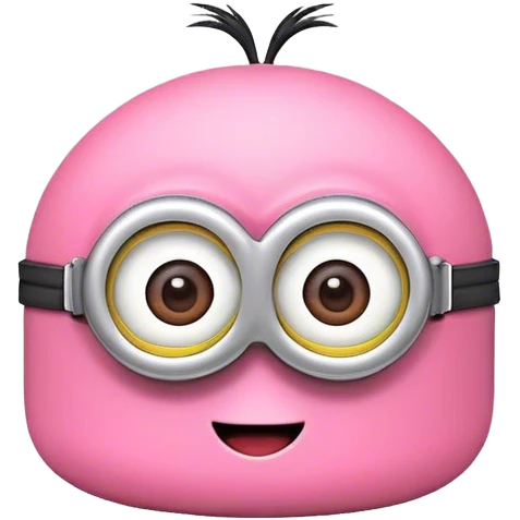 Minions rosa emoji