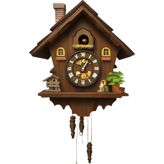cuckoo clock emoji