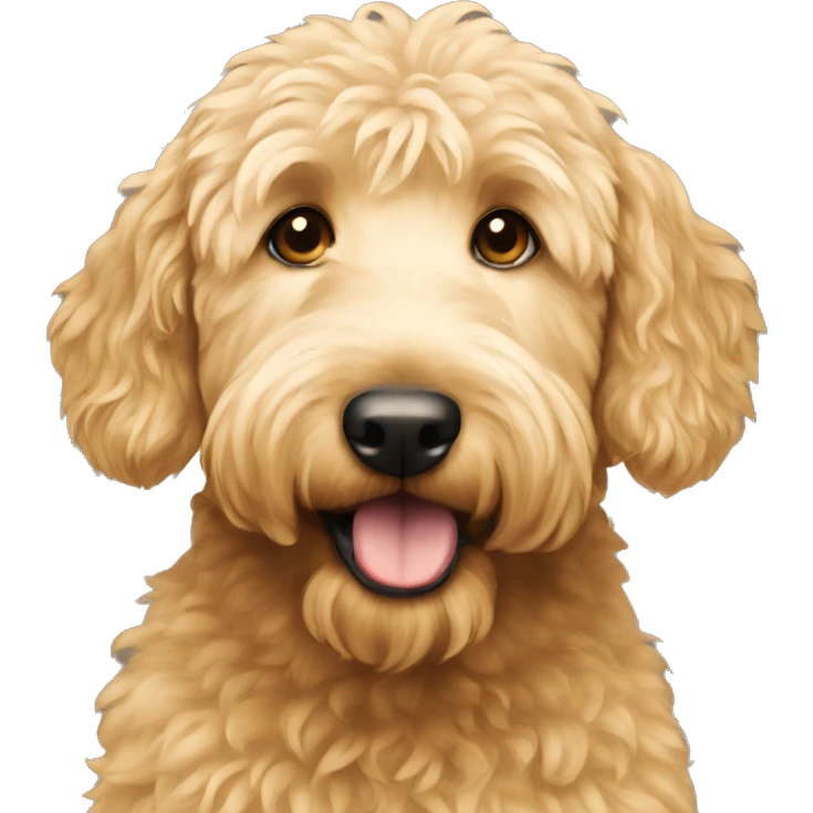 Golden doodle  emoji