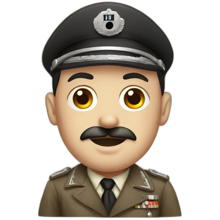 hitler avec son costume emoji
