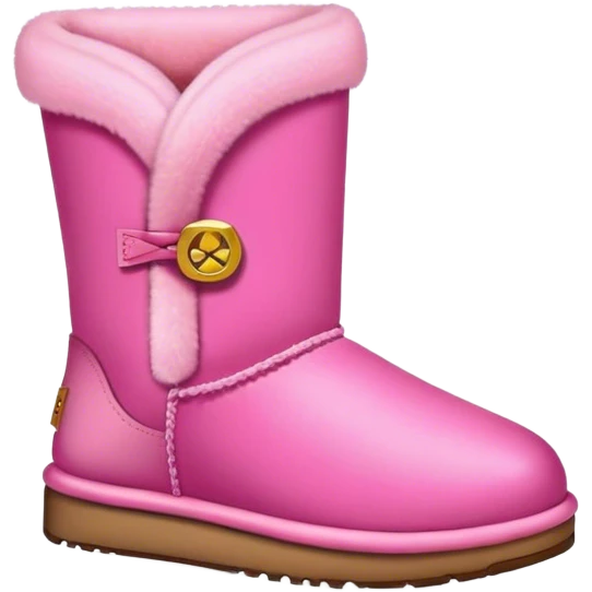 Pink taz uggs emoji