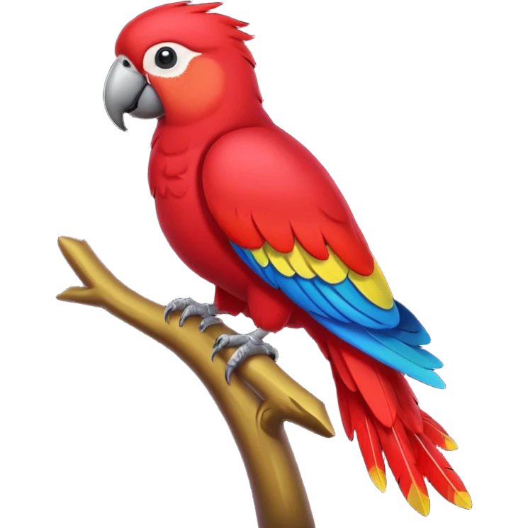 Ruby parrot emoji