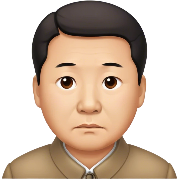 xi jinping photorealistic sad emoji