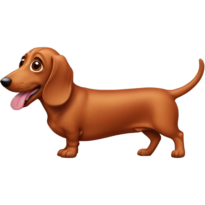 Sausage dog emoji