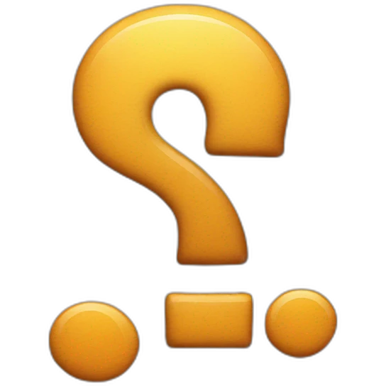 Sound Icon with Question Mark emoji