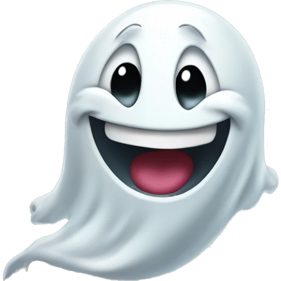 laughing ghost emoji