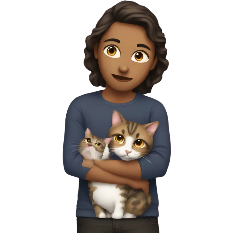 Me with a cat emoji