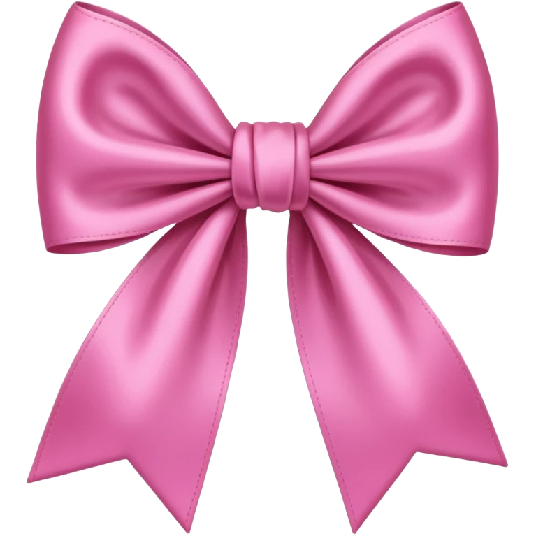 Pink bow emoji