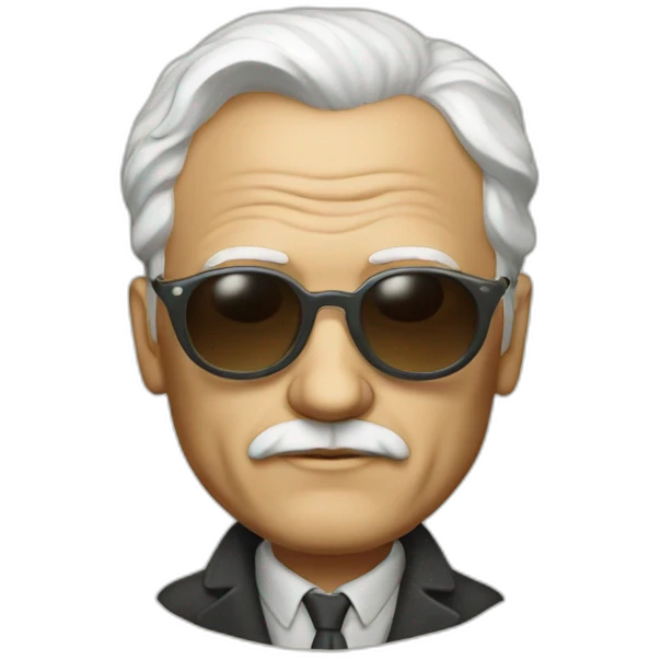 carl jung with sunglasses emoji