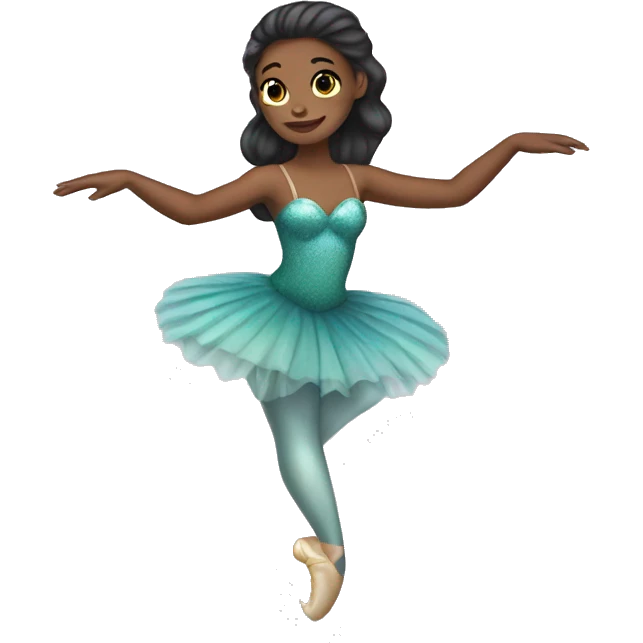 mermaid ballerina emoji