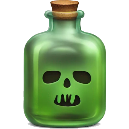 poison bottle emoji
