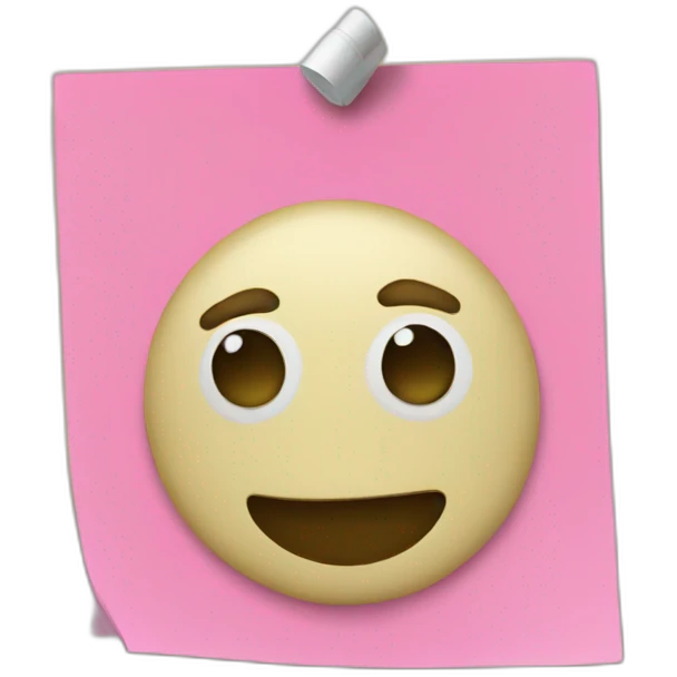 sticky note emoji
