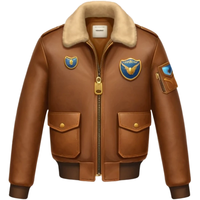 aviator jacket emoji
