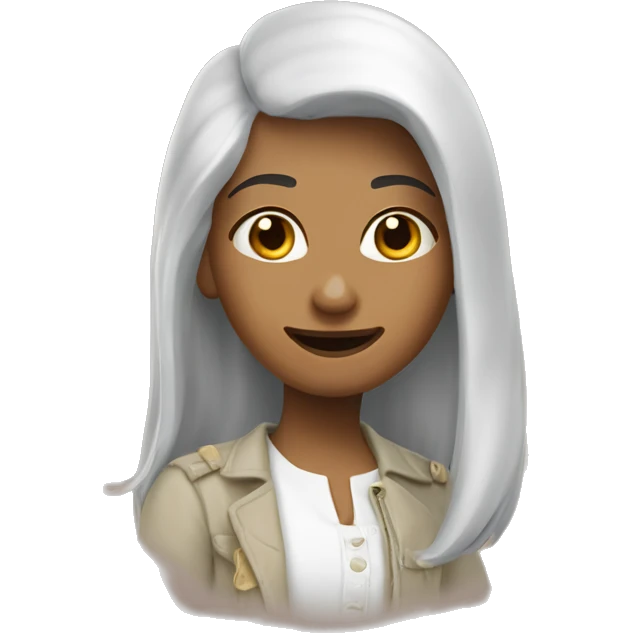 мышь девочка с бантиком  emoji