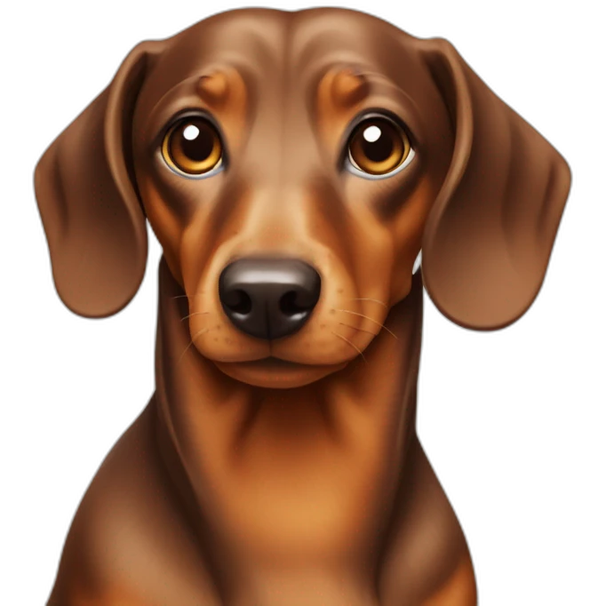 caramel-dog-dachshund emoji