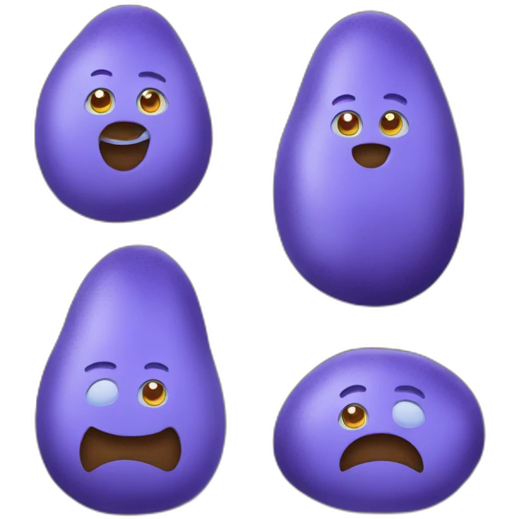 blue-potato emoji