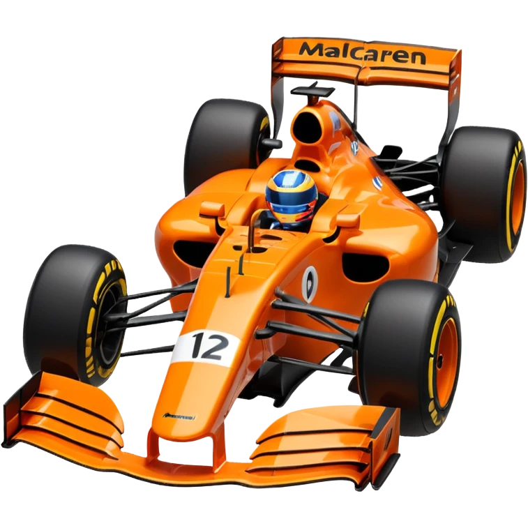 mclaren formula 1 2025 car like an ios emoji emoji