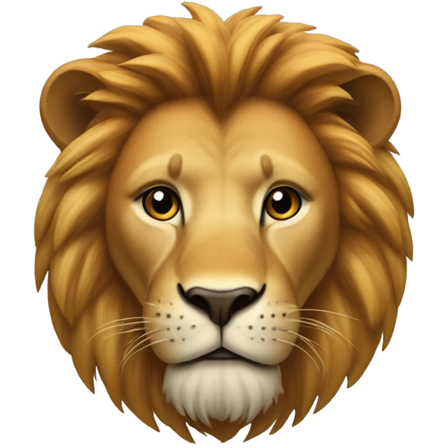 Lion with l on head emoji