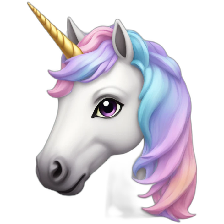 pastelcolor-rainbow-unicorn emoji