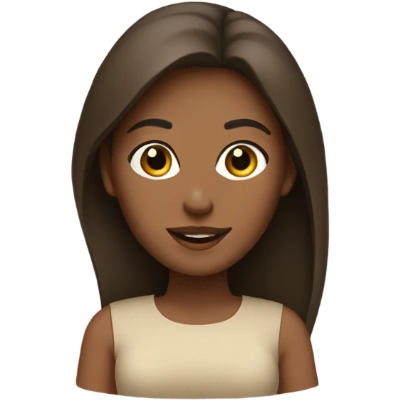 beige macbook with brunette girl emoji